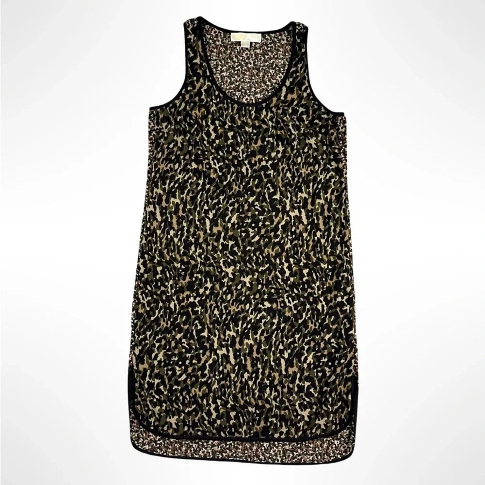 Michael Kors Camo Print Tank Dress - Picture 2 of 8